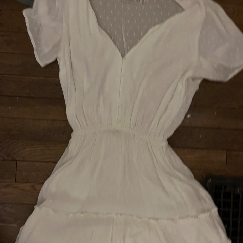 Abercrombie and Fitch White Sundress - Picture 6 of 6